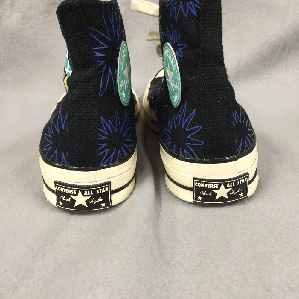 Converse‎ Chuck 70 High Top Unity Black Blue Teal Sneakers Mens 7 Womens 9